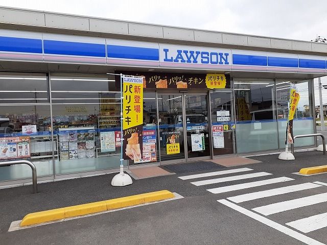 近くのローソン壬生乙店まで550m（徒歩7分）