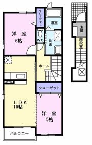 フェアリーテイルの間取り画像