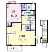 メゾン本町の間取り画像