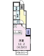 カーサ フィオーレの間取り画像
