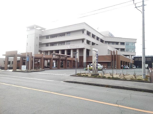 近くの筑後市立病院まで1,560m(徒歩20分)