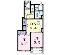 ソレイユ元町Ⅱ Aの間取り画像