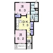 ハーモニーBの間取り画像