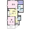 ラポール横枕の間取り画像