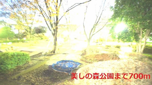 近くの美しの森公園まで700m(徒歩9分)