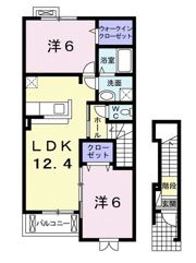 フォレストⅥの間取り画像