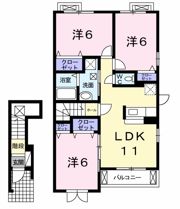 フォレストⅧの間取り画像