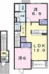 プラシードBの間取り画像