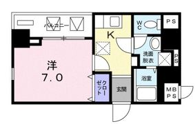 プラシードエム両国の間取り画像