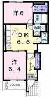 ボンヌ シャンスAの間取り画像