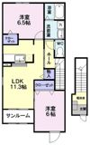 リリエンハイム Cの間取り画像