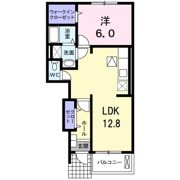 グリーンローズBの間取り画像