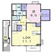 メゾン ソレイユの間取り画像