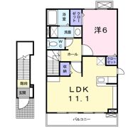 メゾン ソレイユの間取り画像