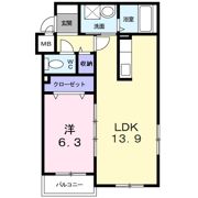 ラパーチェ山鼻の間取り画像