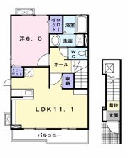 ブライト泉の間取り画像
