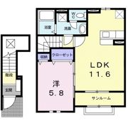 ペルラⅢの間取り画像