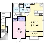 ペルラⅢの間取り画像