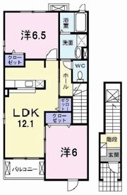 カーサ セレノの間取り画像