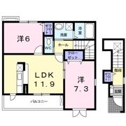 グレイスフルⅡの間取り画像