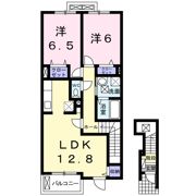 グランド ソレイユ Aの間取り画像