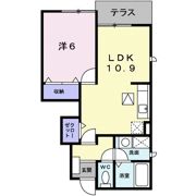 カーサ プラシード Ⅱの間取り画像