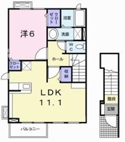 シャンテ Bの間取り画像