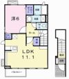 シャンテ Bの間取り画像