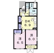 エタニティ－リブズ Aの間取り画像