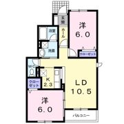 キャトルセゾンDの間取り画像