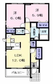 アルジェント Ⅰの間取り画像