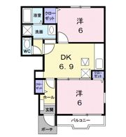 グランツ湘南の間取り画像