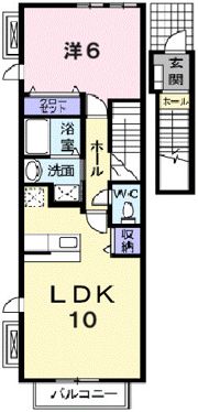 ブローテの間取り画像