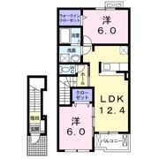 カーサ フェリーチェの間取り画像