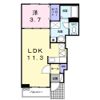プラシードⅢの間取り画像