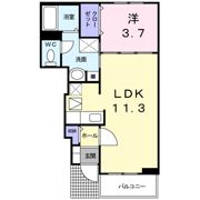 プラシードⅢの間取り画像