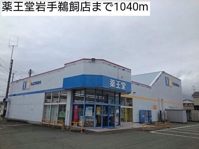 近くの薬王堂岩手鵜飼店まで1,040m(徒歩13分)