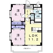 ブローテ ガーデンの間取り画像