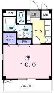 Villa Plane Ⅱの間取り画像