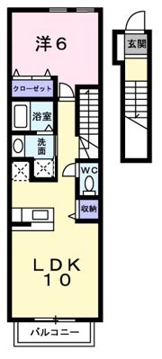 フランルミエールの間取り画像