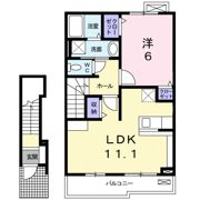 フレイムBの間取り画像