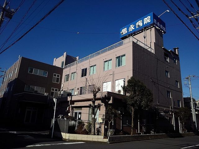 近くの鳳永病院まで450m（徒歩6分）