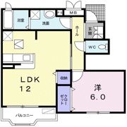 グレースピアCの間取り画像