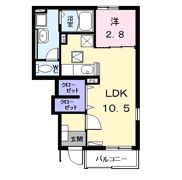ラフレシール本陣の間取り画像