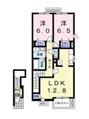 ゼファーT2の間取り画像