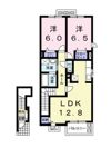 ゼファーT2の間取り画像