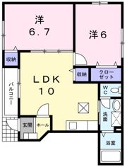 オブコニカの間取り画像