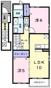 エアリー枝川の間取り画像