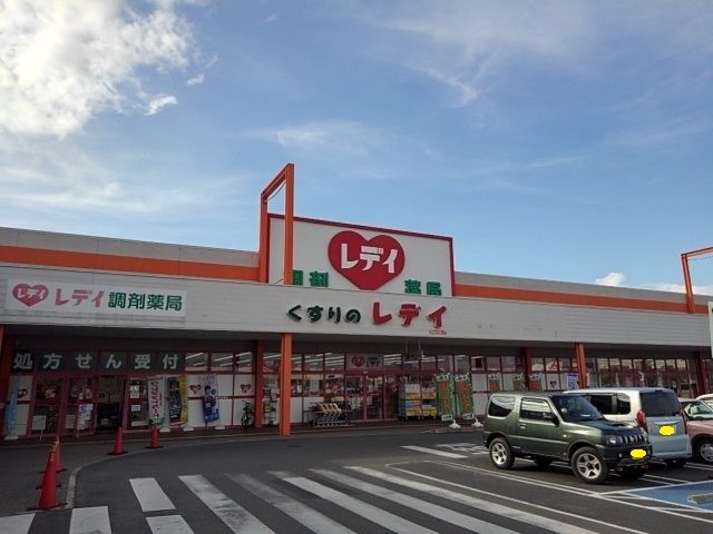 近くのくすりのレディ多度津店まで650m（徒歩9分）