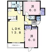 ローズクオーツの間取り画像